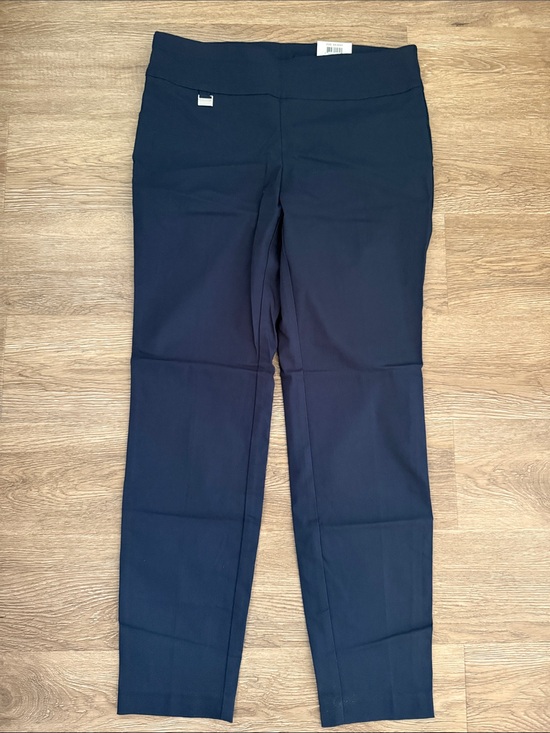 Alfani Pants - Alfani Navy Women's Pull-On Skinny Leg petite Dress Pants